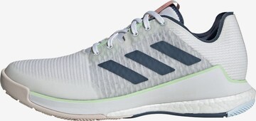 Chaussure de sport 'Crazyflight' ADIDAS PERFORMANCE en blanc : devant