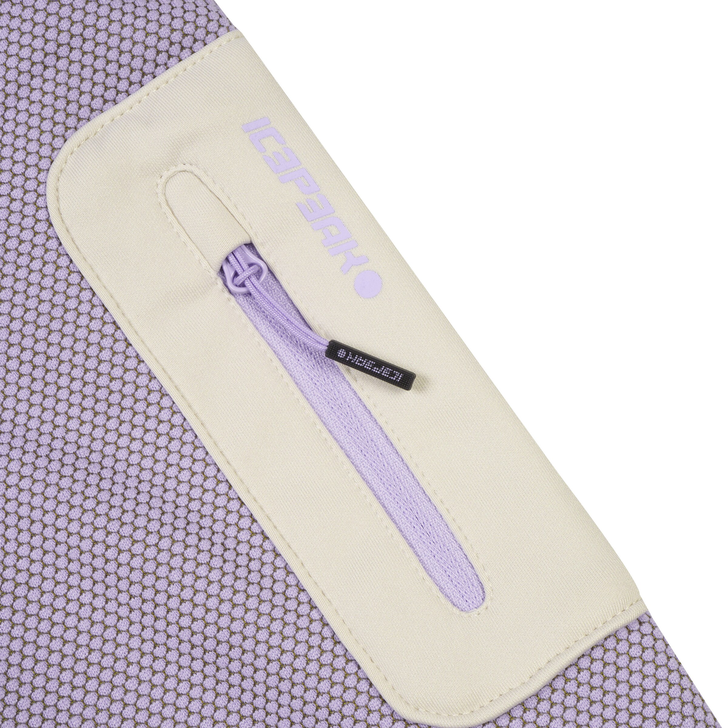 ICEPEAK Athletic Fleece Jacket in Purple