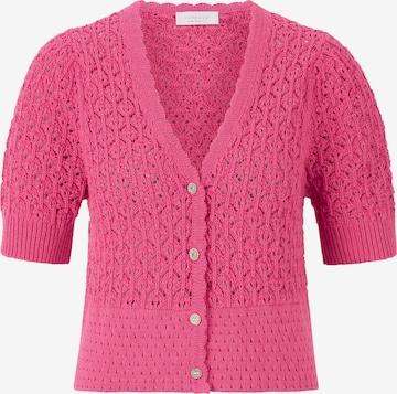 Cardigan Rich & Royal en rose : devant