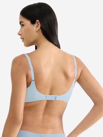 SLOGGI Push-up BH ' Blue ZERO Feel 20 THE UP ' in Blauw