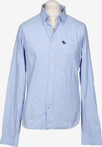 Abercrombie & Fitch Hemd L in Blau: Vorderseite