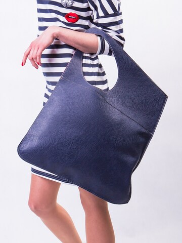 KALITE look Handbag in Blue: front