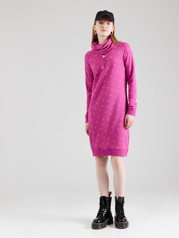 Ragwear Платье 'SONNIA' в Ярко-розовый