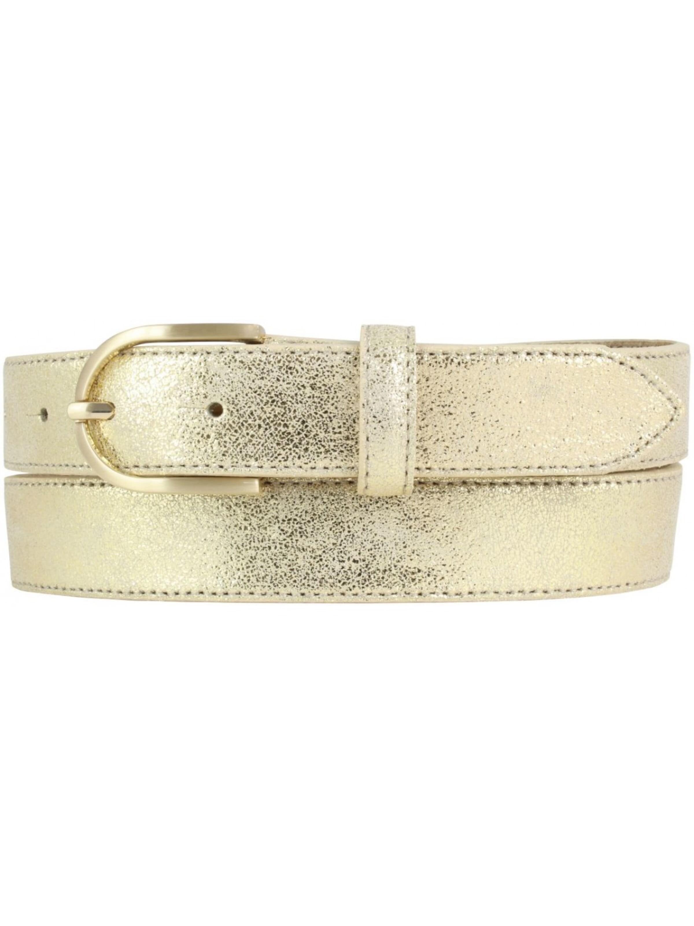 BELTINGER Belt 'Olbia' in Gold: front