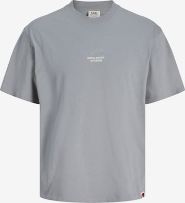 R.D.D. ROYAL DENIM DIVISION - Camiseta 'RDD' en gris: frente