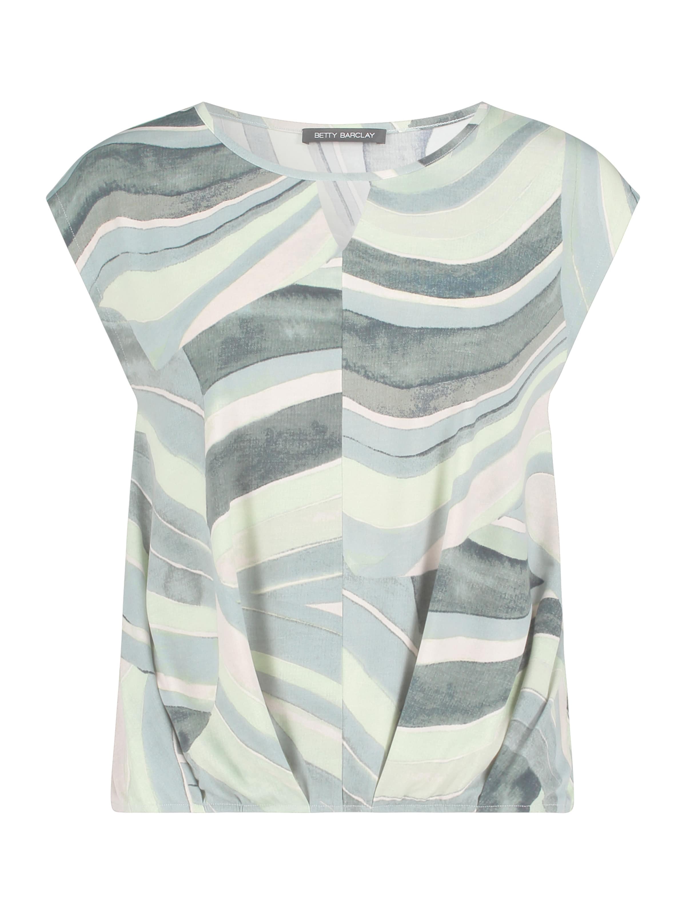 Betty Barclay Blusenshirt mit Gummizug in Grün: Vorderseite