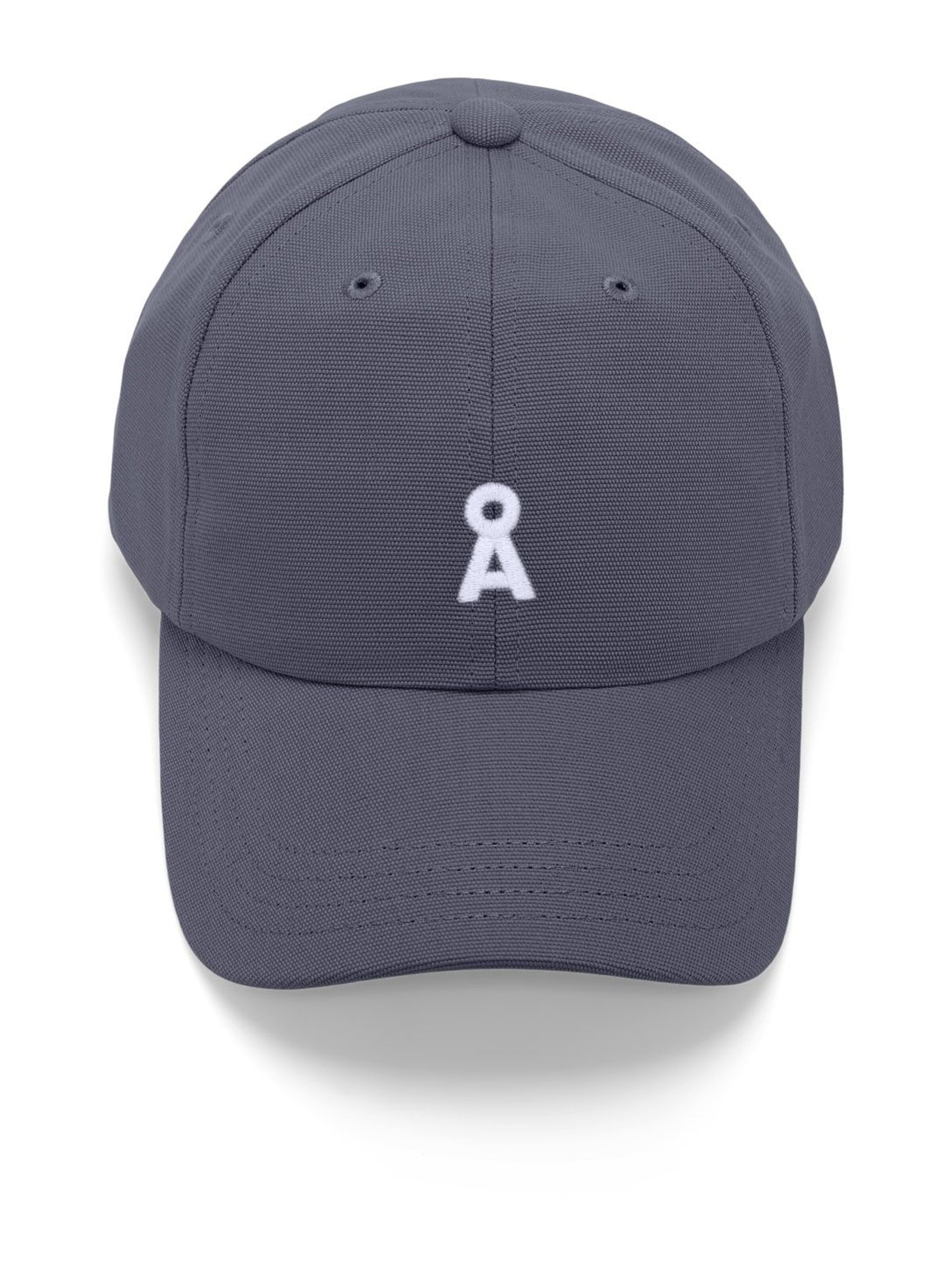 ARMEDANGELS Cap 'YENAAS BOLD' in Grey: front