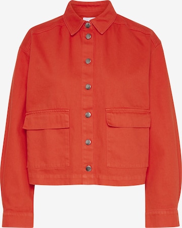 SAINT TROPEZ Tussenjas 'Ilu' in Rood: voorkant