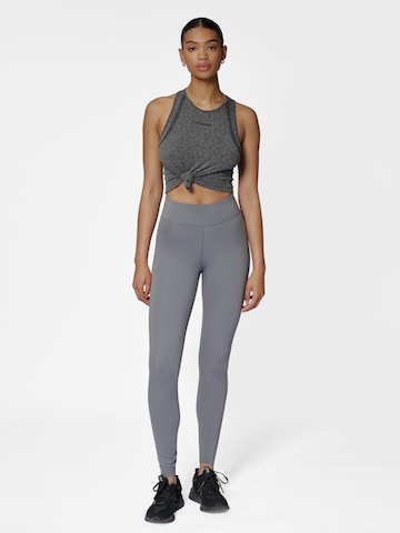Hummel Skinny Sportbroek 'Fundamental' in Grijs