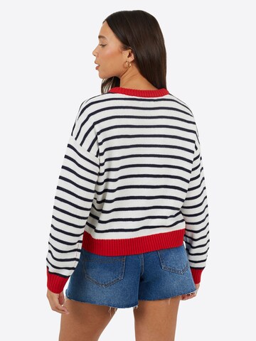 BRAVE SOUL Trui 'Lobster' in Wit