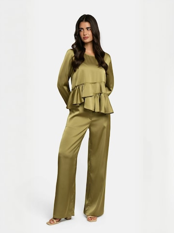 Liberte Essentiel - Top ' FIE ' en verde: frente