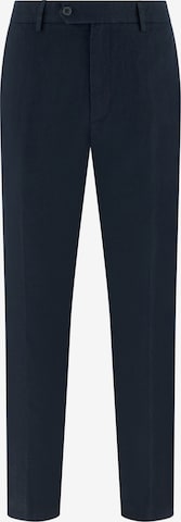 Coupe slim Pantalon chino Boggi Milano en bleu : devant