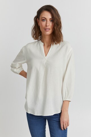 Fransa Blouse 'FAMADDIE 7' in White: front