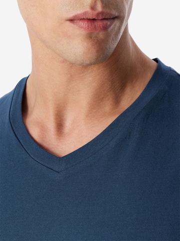 Pyjama long ' Casual Essentials ' SCHIESSER en bleu