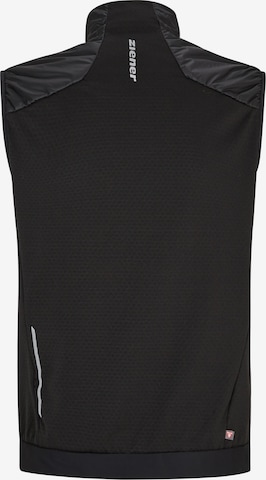 ZIENER Sports Vest 'Nauri' in Black