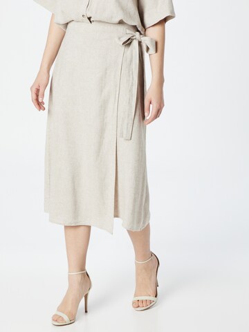 MSCH COPENHAGEN Skirt 'Ginia' in Beige: front