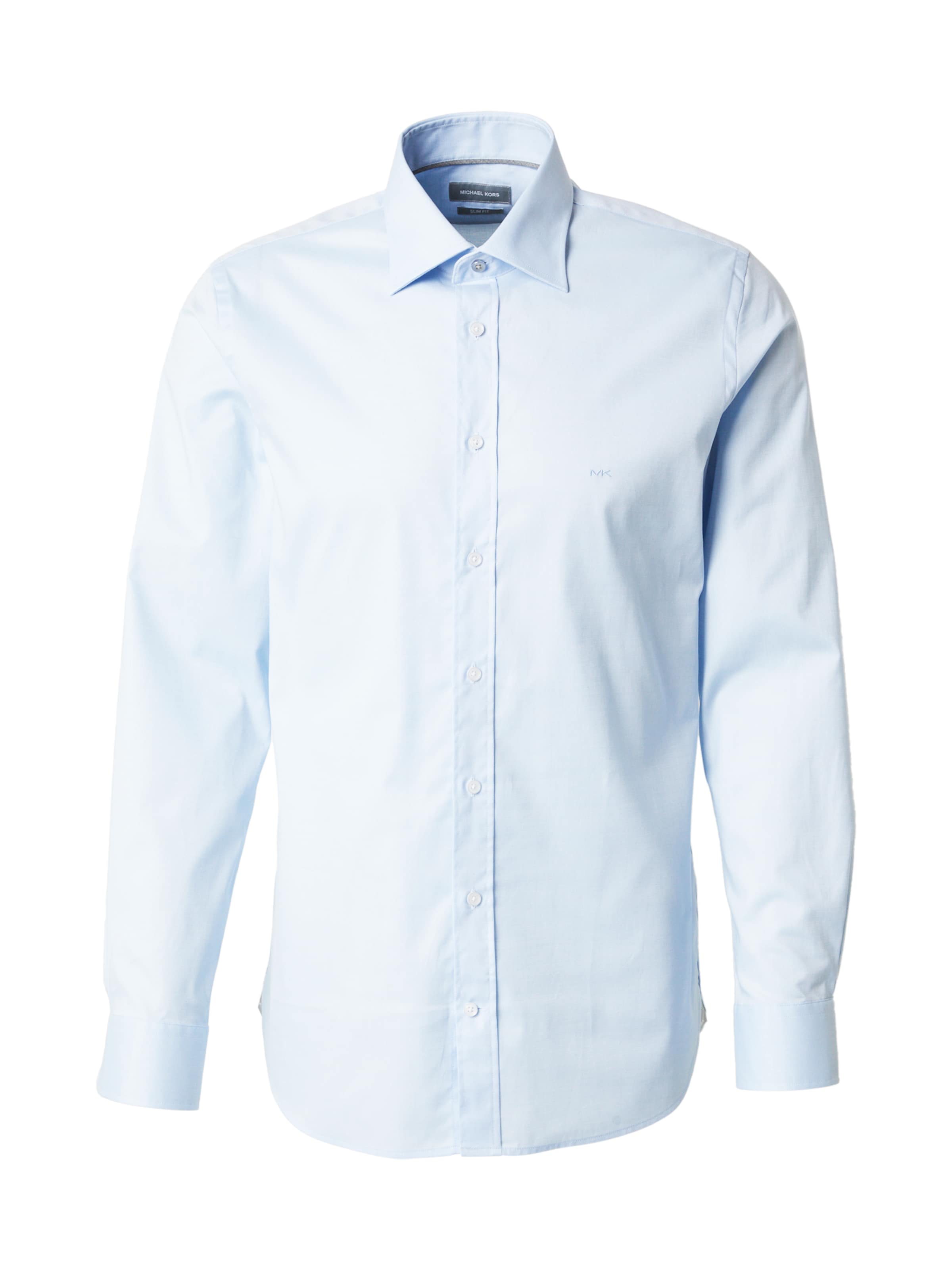 Slim fit Cămașă de la Michael Kors pe albastru: față