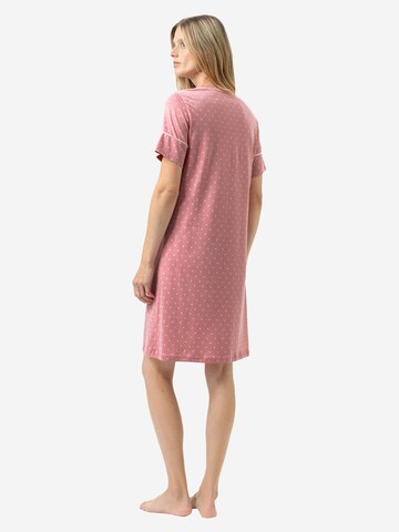 Chemise de nuit 'Crochet Dots' Mey en rose