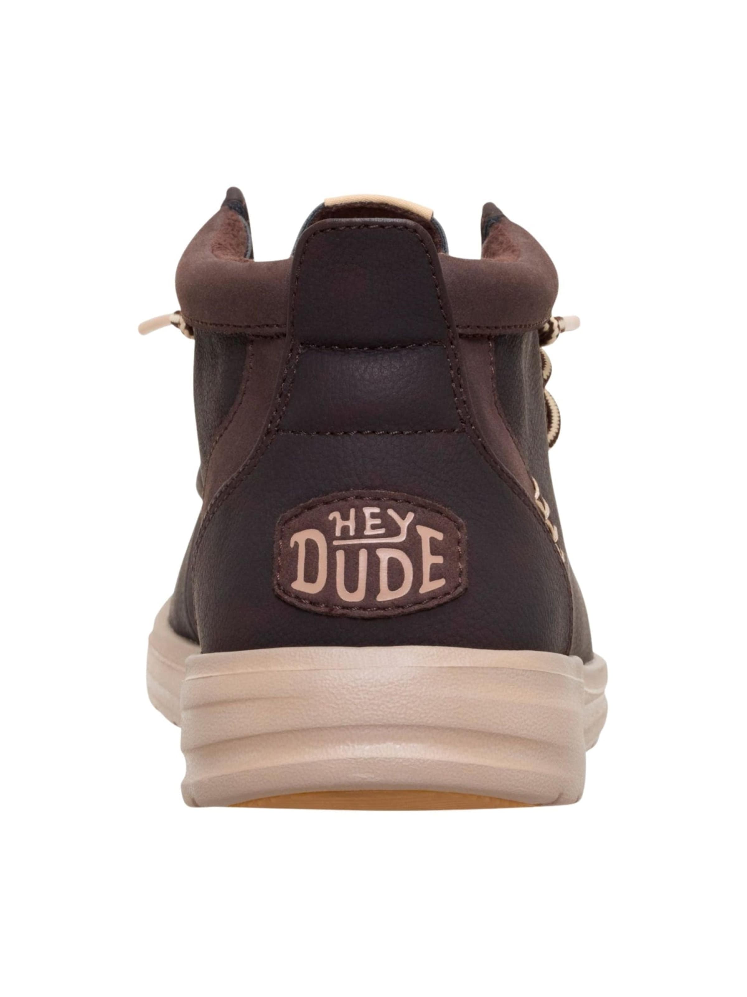 HEY DUDE Chukka Boots 'Wally Mid GripR Classic' in Bruin