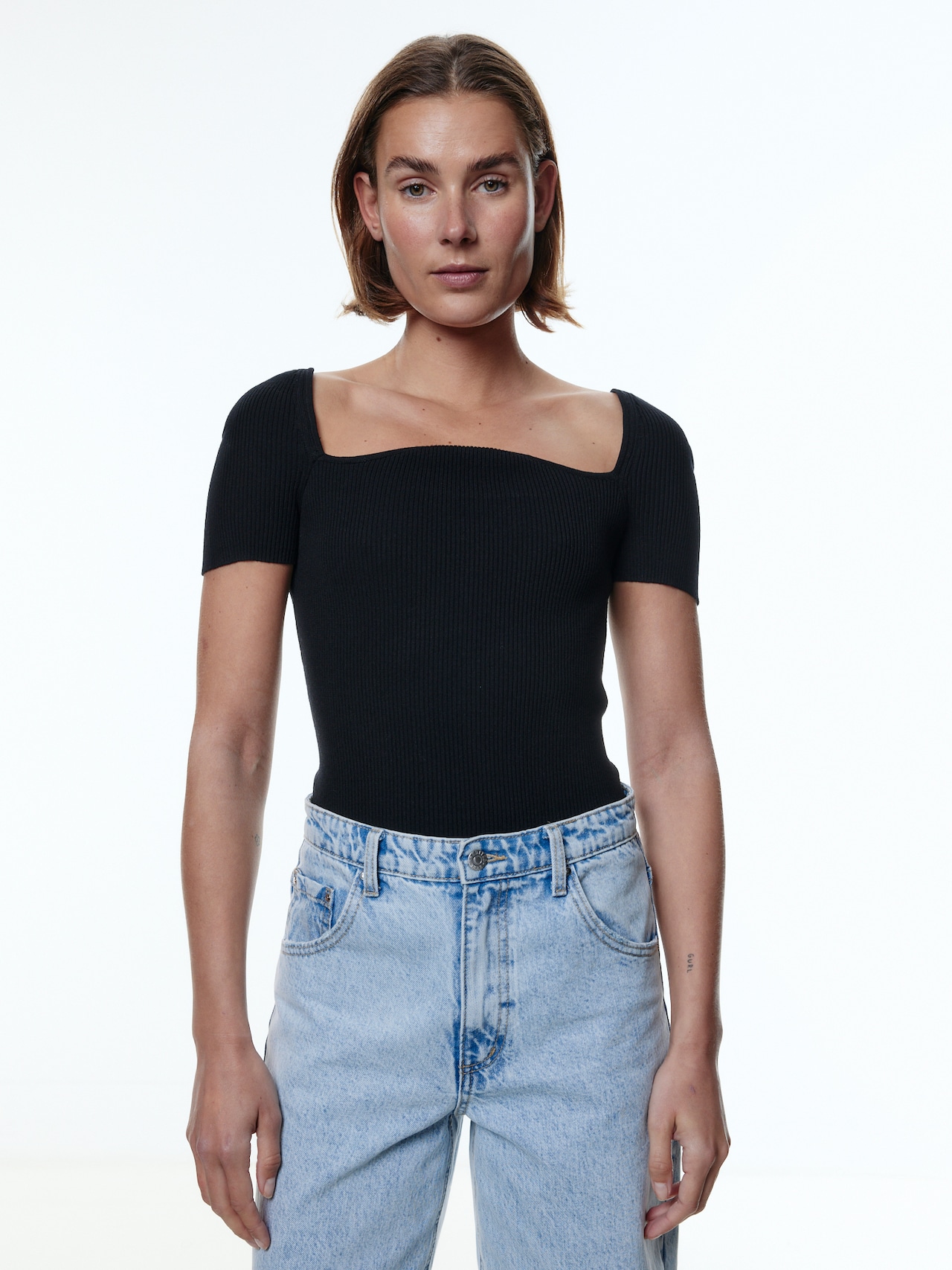 EDITED Producten Top 'Caren' Zwart