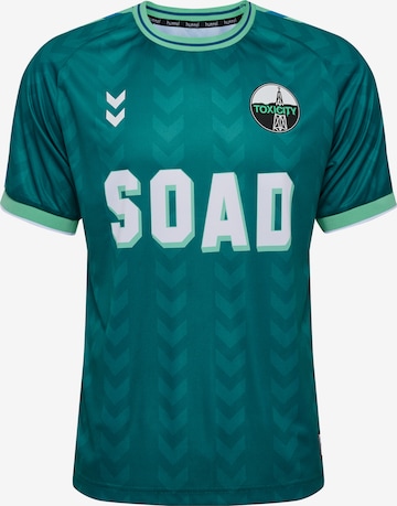 Hummel Performance shirt in Green: front