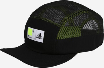 ADIDAS PERFORMANCE Sportpet '5P TECH' in Zwart: voorkant