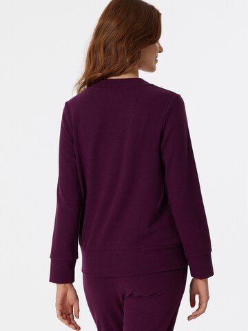 SCHIESSER Sweatshirt in Purple