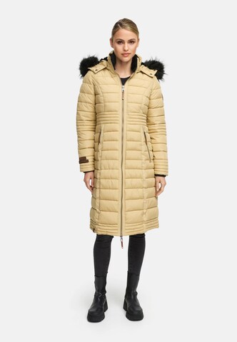 NAVAHOO Winter coat 'Umay' in Beige: front
