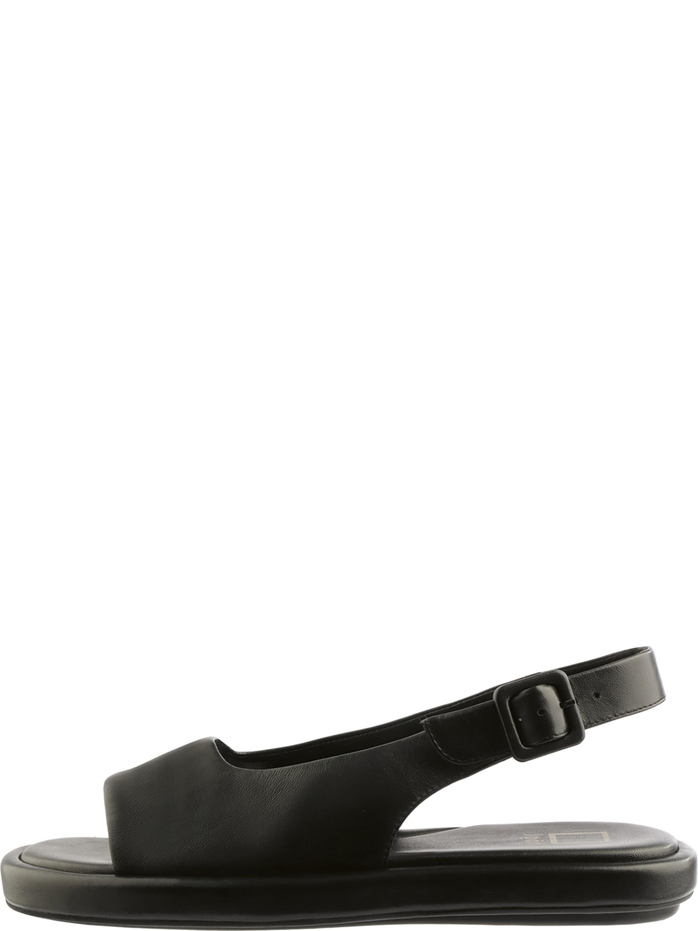 Högl Pantolette 'SUE' in Schwarz: Vorderseite