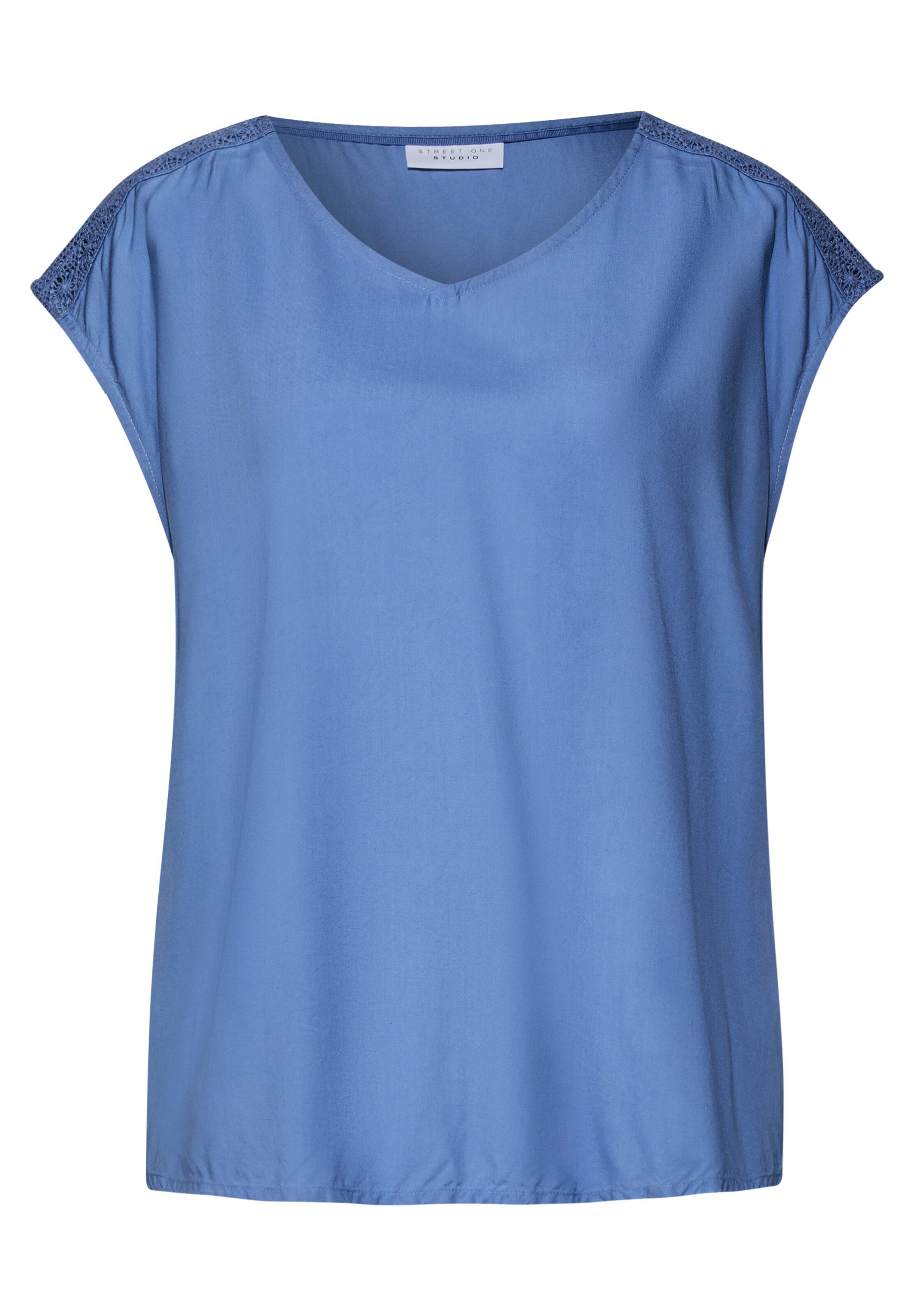Street One Studio Bluse in Blau: Vorderseite