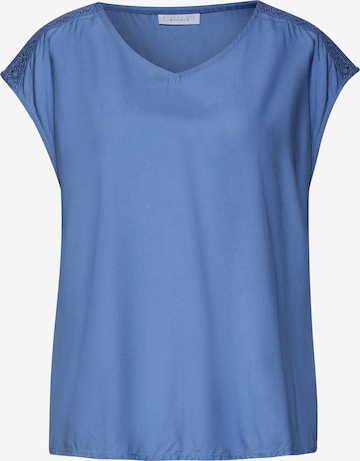 Street One Studio Blouse in Blue: front