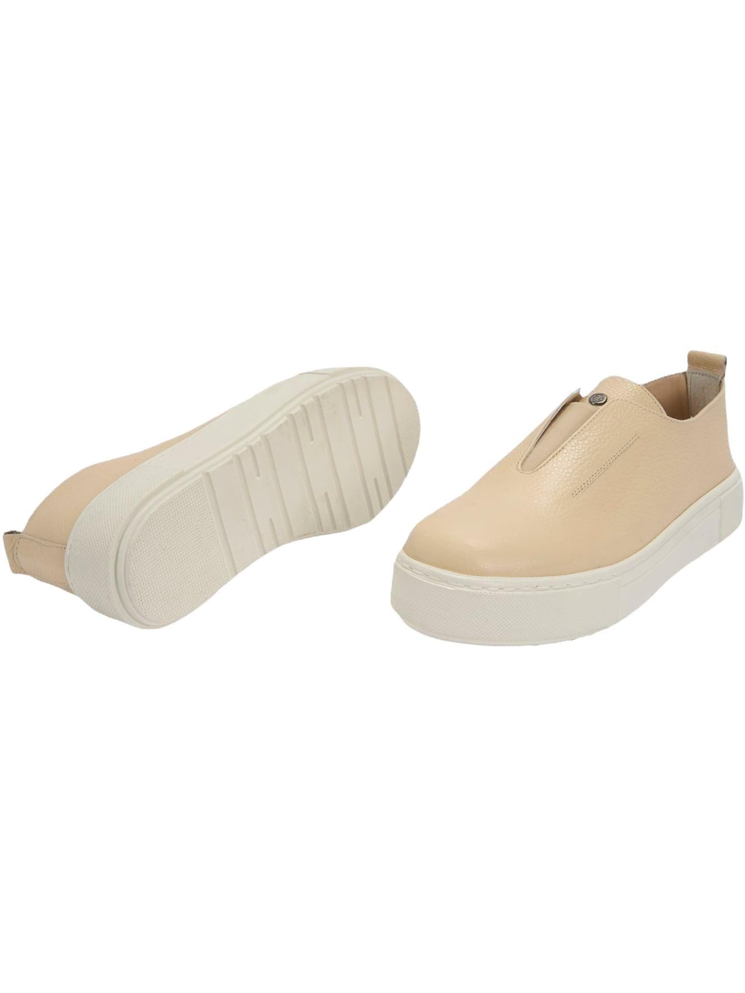 Desa Sneakers 'Slip-Ons' in Beige