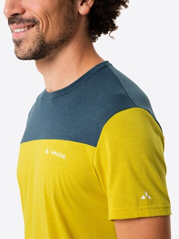 VAUDE Performance Shirt 'Sveit' in Yellow