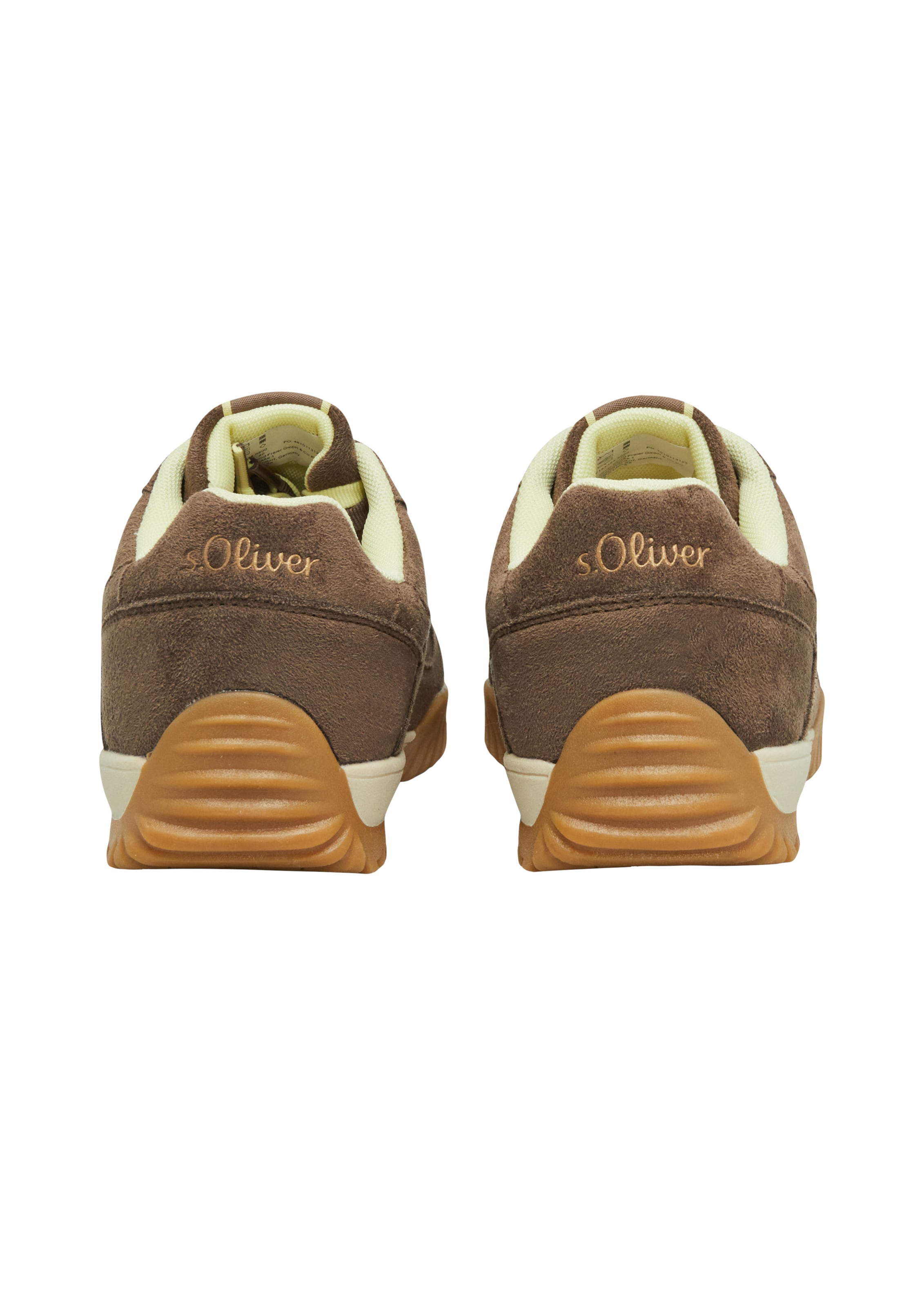 s.Oliver Sneakers laag in Bruin: terug