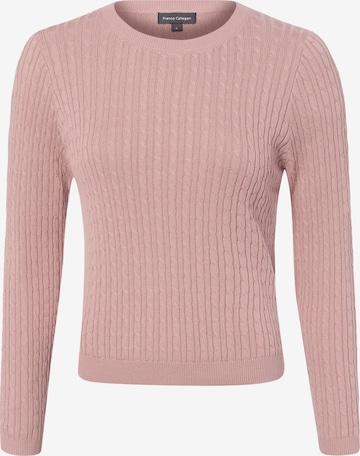 Pull-over Franco Callegari en rose : devant