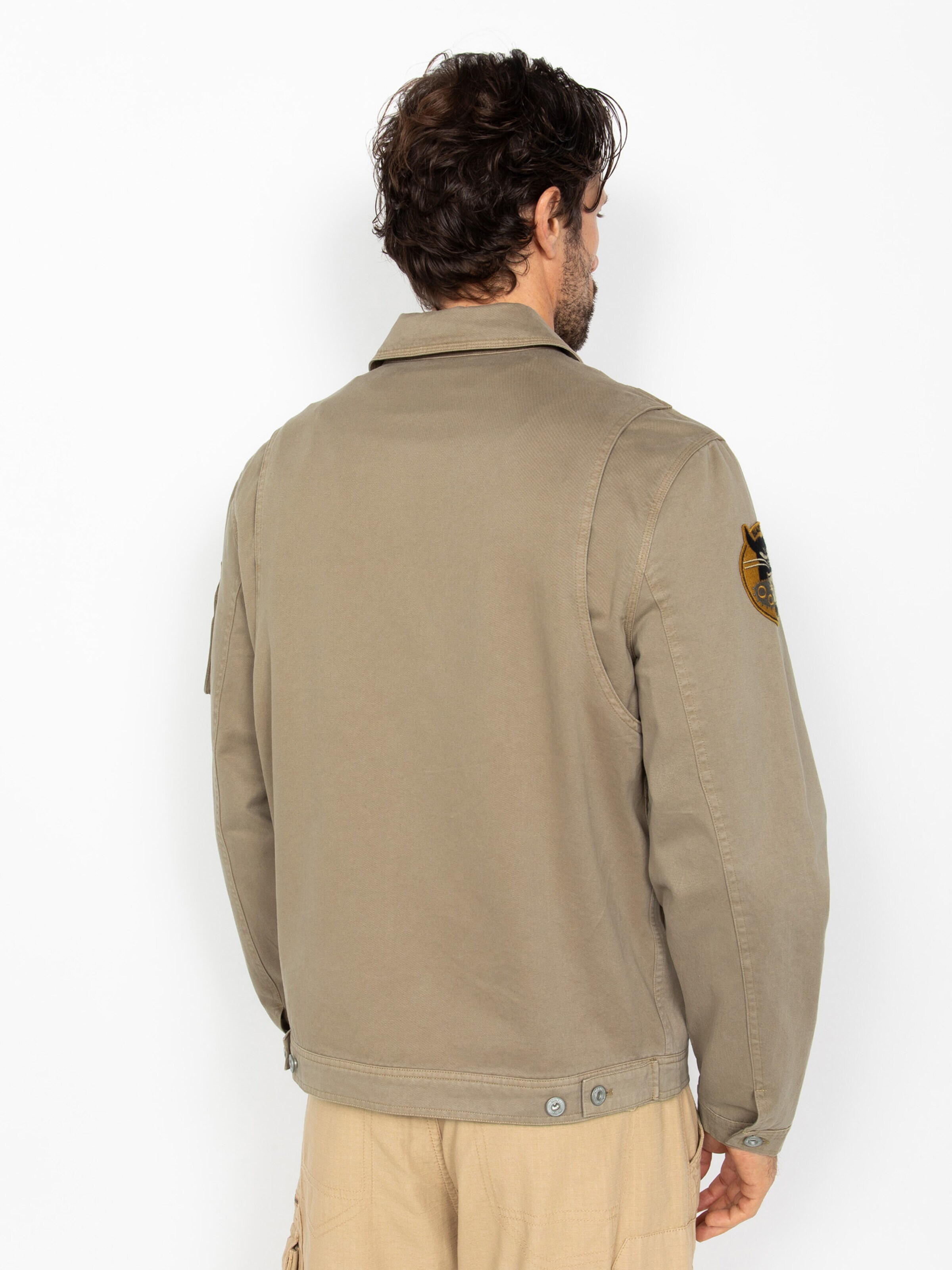 Manteau mi-saison Schott NYC en marron