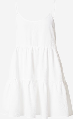 Cotton On - Vestido de verano en blanco: frente