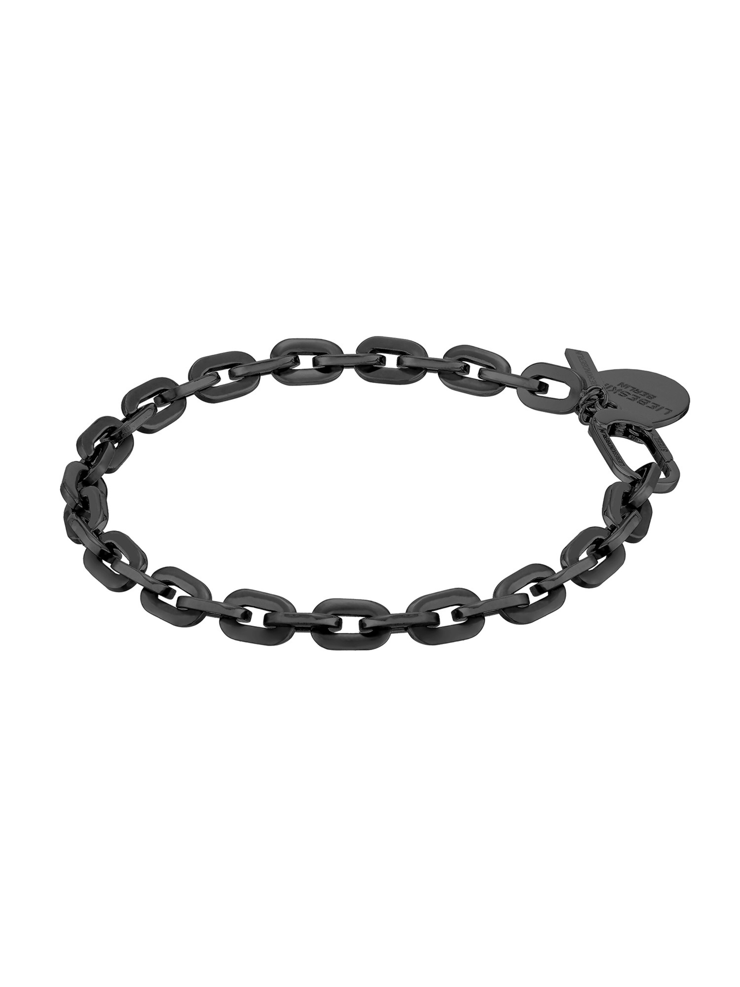 Bracelet Liebeskind Berlin en noir : devant