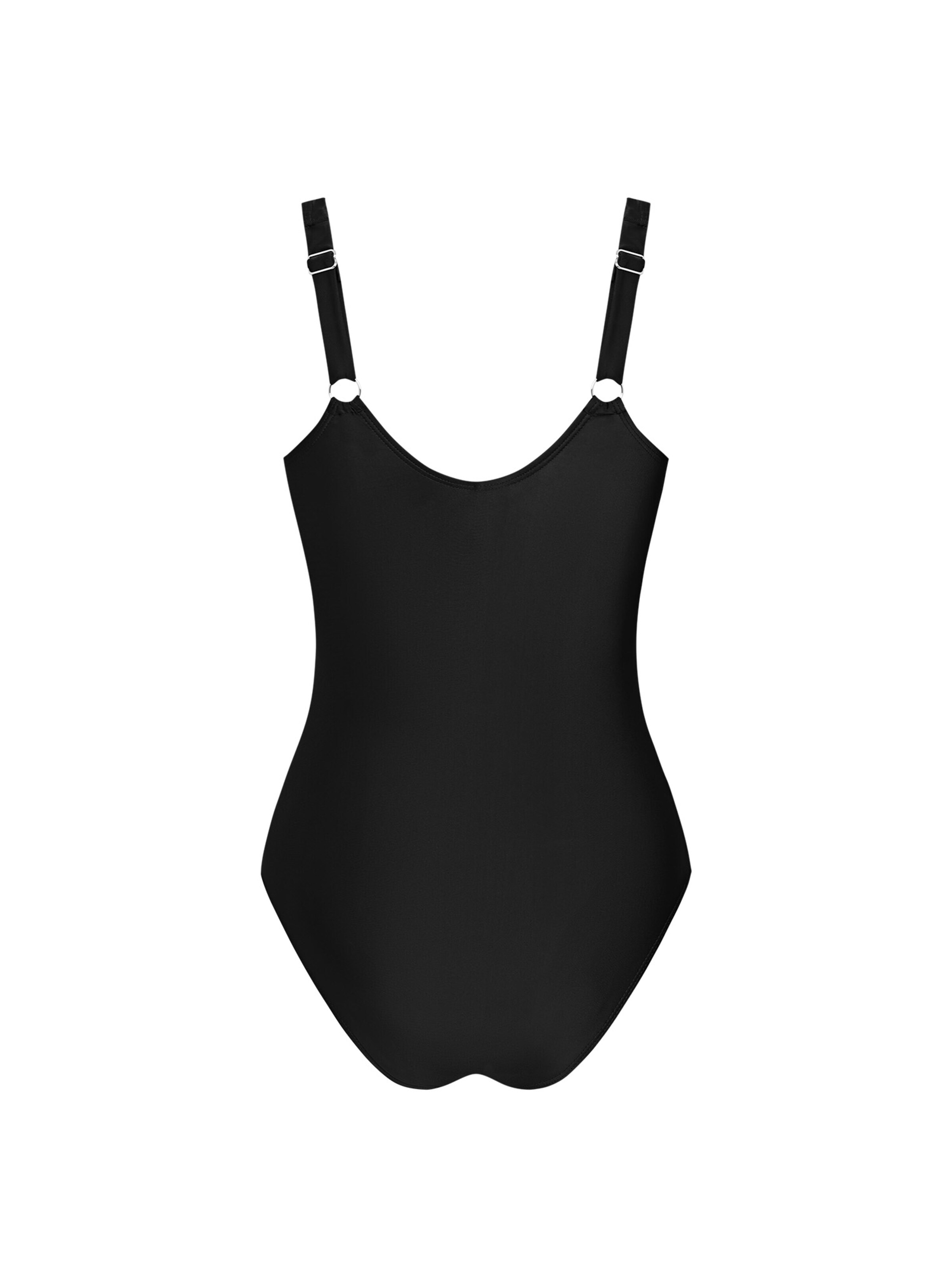Cupshe Bustier Badeanzug‌‌‌‌‌‌‌‌‌‌ in Schwarz