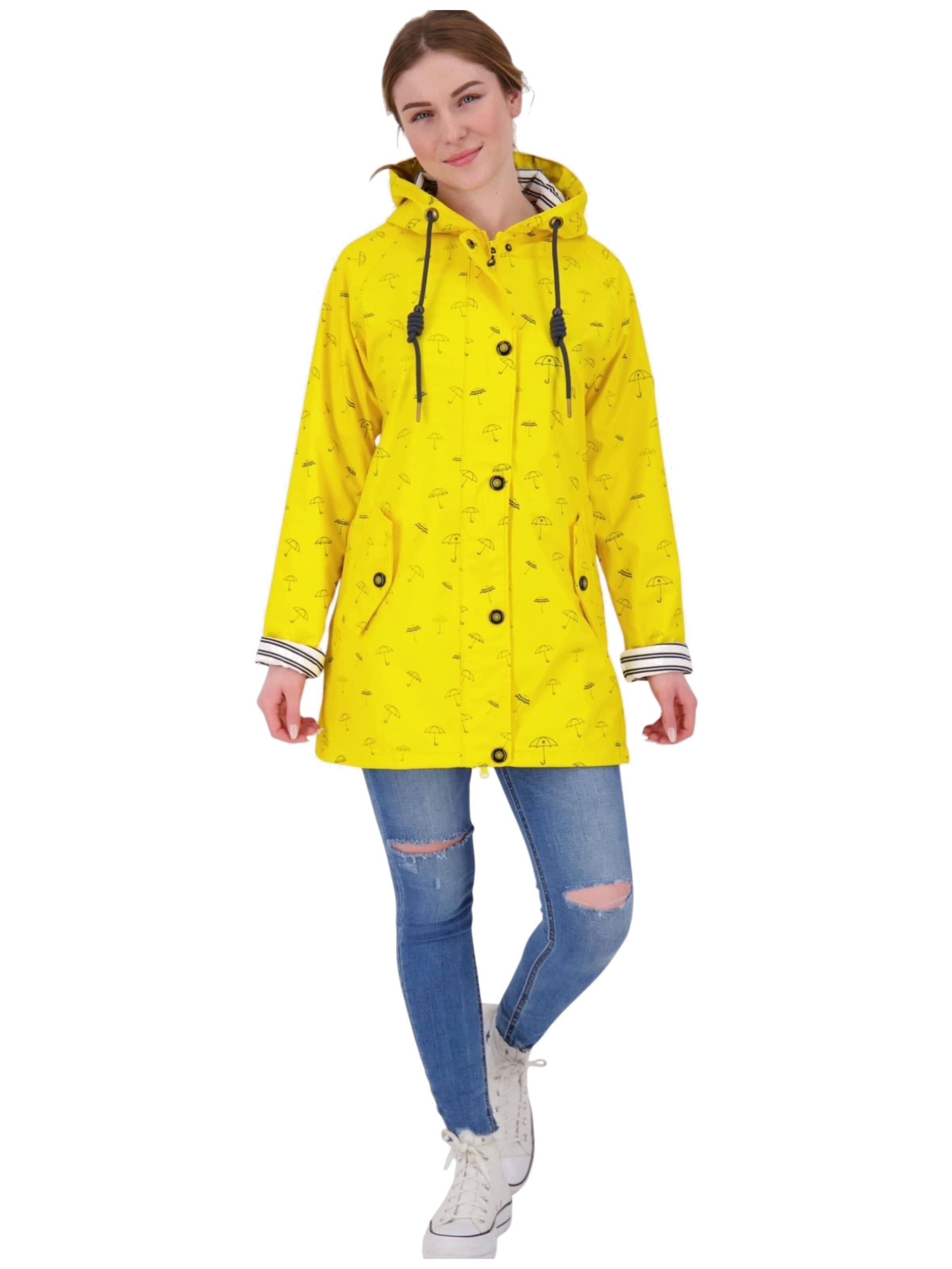 Cappotto funzionale di ankerglut in giallo