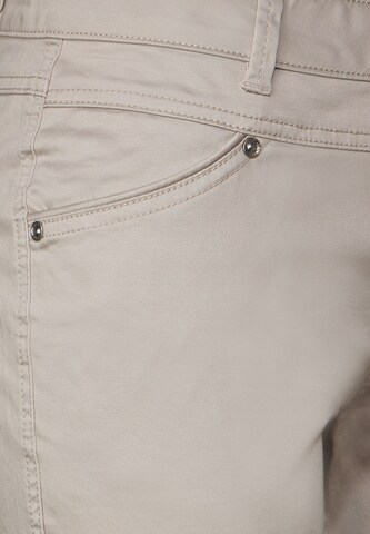 STREET ONE Slimfit Jeans in Grijs