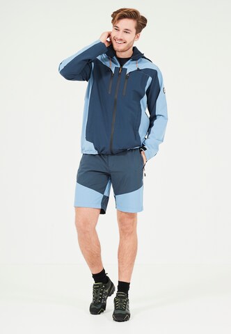 Whistler Regular Sportbroek in Blauw: voorkant