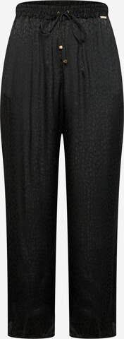 Michael Kors Plus Regular Trousers 'CHEETAH' in Black: front