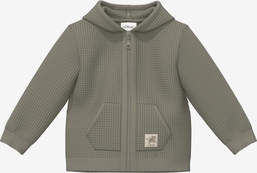 s.Oliver Knit cardigan in Green: front