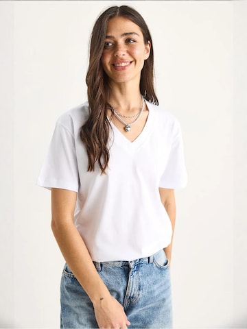T-shirt 'T-Shirts' Bianco Lucci en blanc