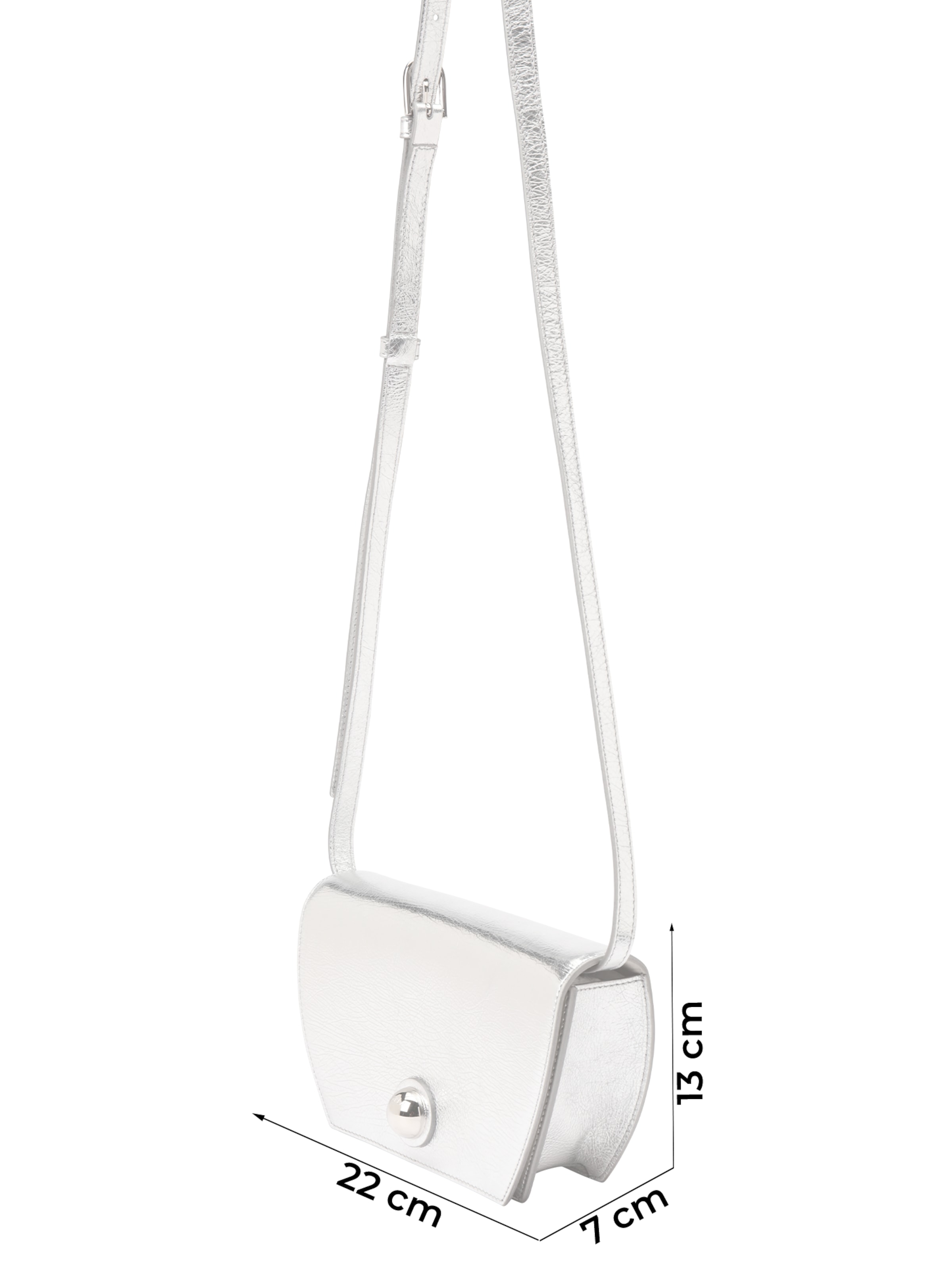 FURLA Torba na ramię w kolorze srebrny