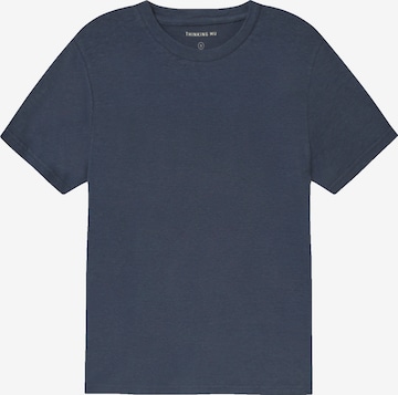 Thinking MU Shirt 'Hemp Juno' in Blue: front