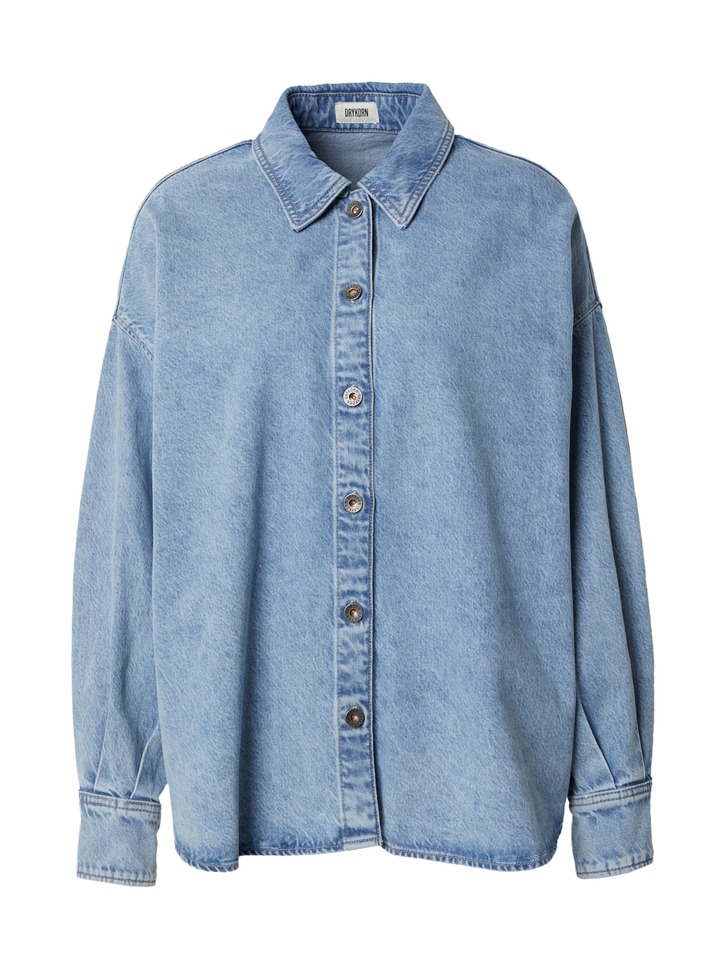 DRYKORN Pusero 'LYNDARA_1' värissä sininen: etupuoli