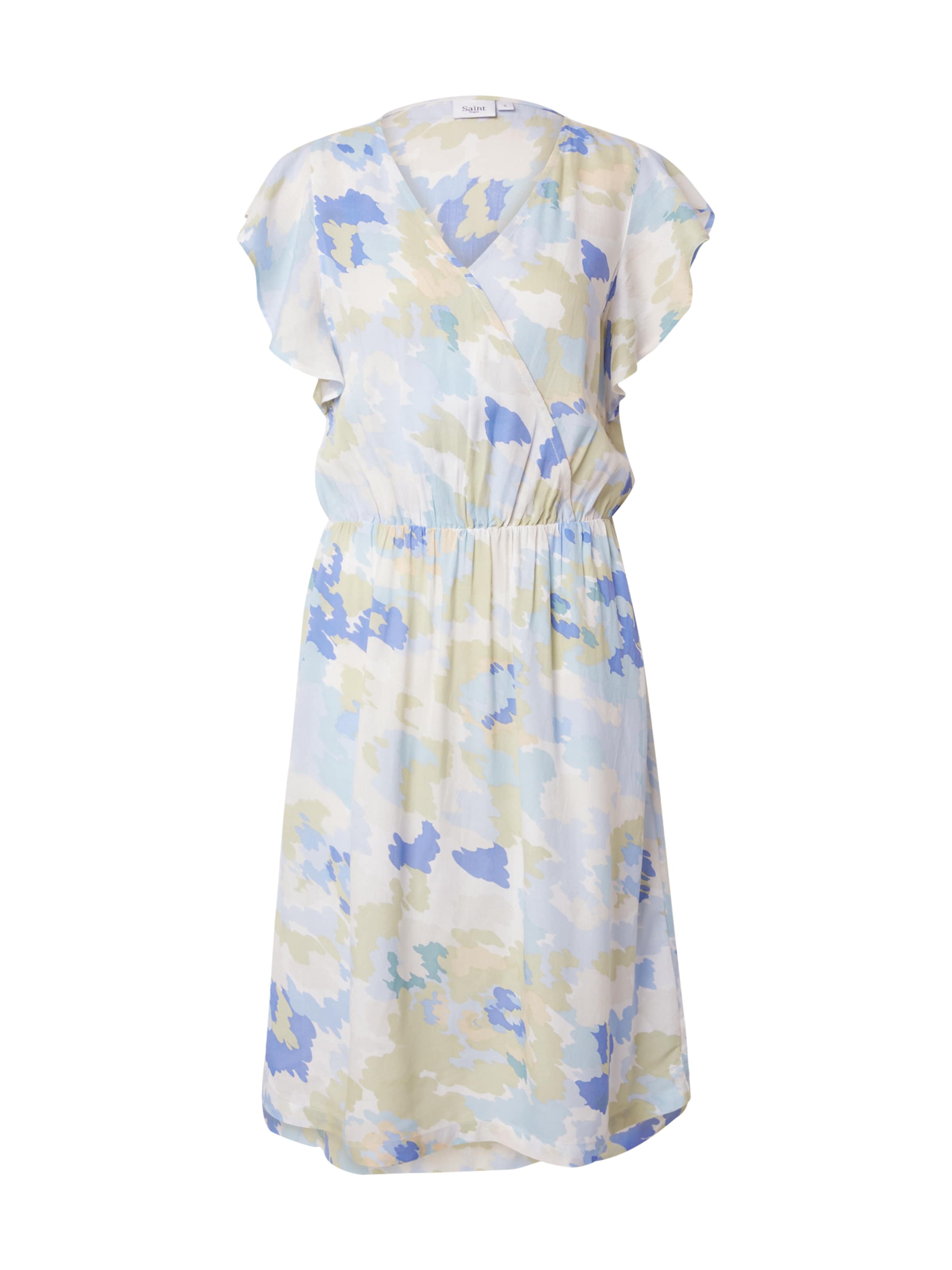 SAINT TROPEZ - Vestido 'Tisha' em branco: frente