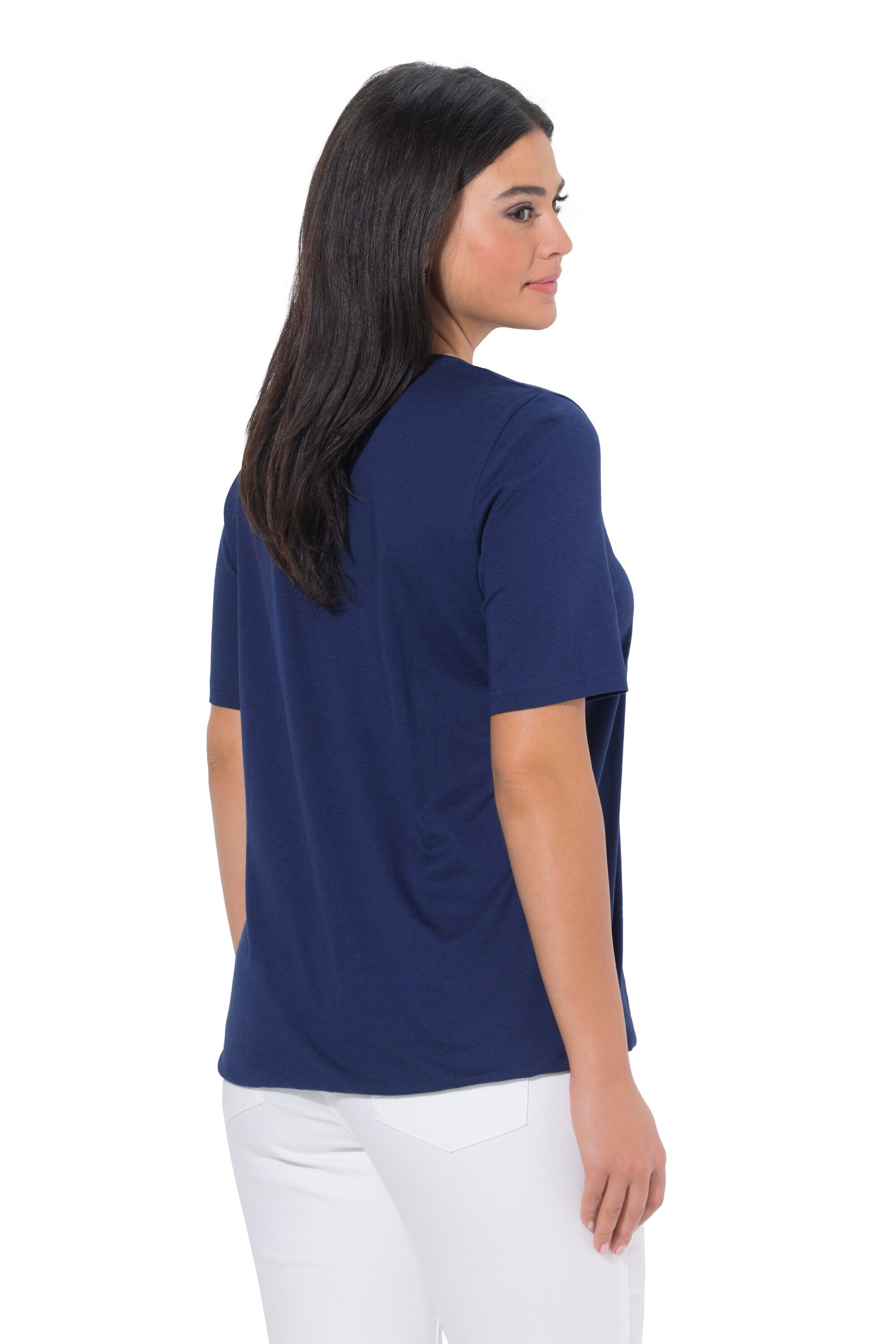 Ulla Popken T-Shirt in Blau